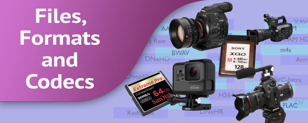 Files, Formats & Codecs